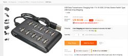 Przegląd tanich hubów USB z Aliexpress Przegląd tanich hubów USB z Aliexpress