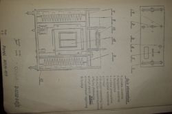 Schemat wzmacniacza WAM-100 z lat 76-79 na tranzystorach KD