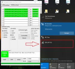 ESP8266 z plytka RS232 do komunikacji z falownikiem fotowoltaicznym