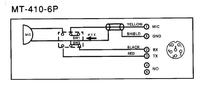 President Harry II - schemat podłączenia przewodów mikrofonu 6-pin