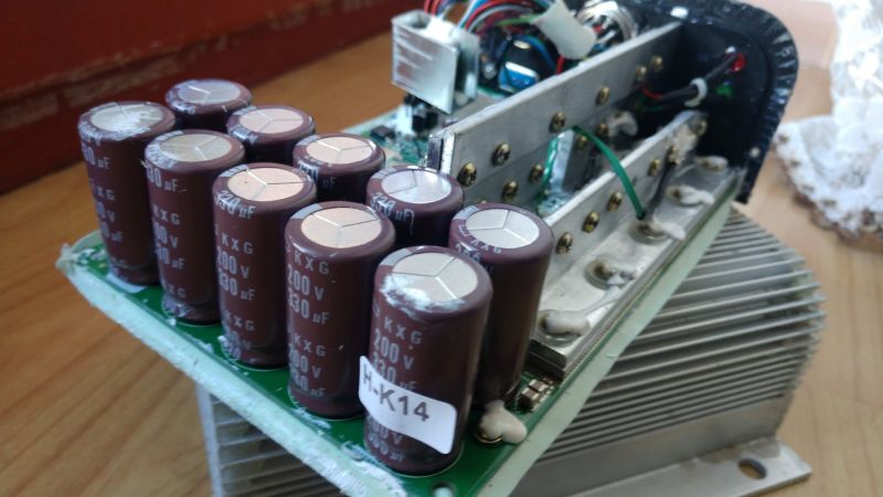 120V 200A - Sterowanie silnikiem szczotkowym prądu stałego - uszkodzony sterowni