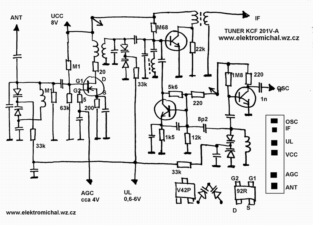 Głowica UKF na BF961 - dobór cewki i kondensatora.