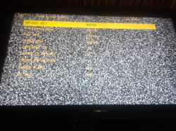 Sharp LC-32SA1EA - Nie włącza się, na chwile pokaże obraz potem wyświetla biały