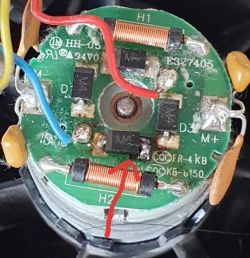 Jaka jest nazwa części do suszarki PHILIPS odpowiedzialnej za biegi?