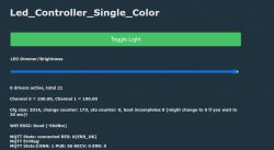 [BK7231N / CB3S] Tuya Generic ih001 Led Controller Single Color