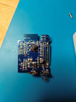 Tuya Sensor PCB Tuya sensor PCB with visible electronic components.