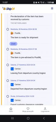 Śledzenie paczki z Aliexpress powyżej 150€ - czy ktoś miał podobne doświadczenia?