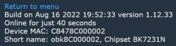 I flashed my switch that has a BK7231N chip on it,. Now what?