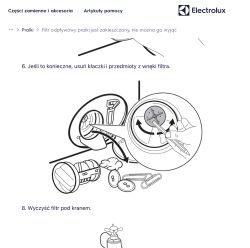 Electrolux EWT1266ESW głośny przydźwięk przy odpompowaniu i wirowaniu, czy to pompa?