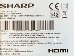 Sharp LC-40FG5142E USB Firmware Update: Download Latest Version (TP.MS6486.PB710)