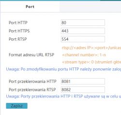 DVS-XVR0801-N5 - brak podglądu przez www oraz program komputerowy