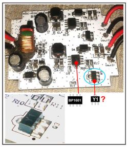[Rozwiązano] Element Y1 w driverze LED - pomoc w identyfikacji