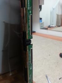 Sharp LC-60LE635E - uszkodzona taśma T-con, jak sprawdzić moduł?