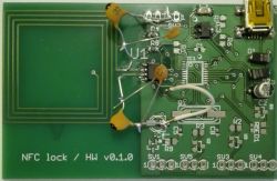 NFC na PCB z układem M24SR16 - antena nie działa jak w zestawie ST