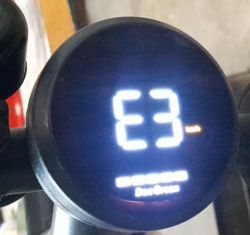 Hulajnoga DocGreen ESA800 - błąd E3 - sposób naprawy