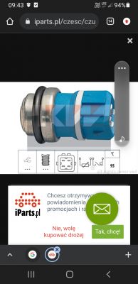 VW T4 1.9TD ABL 97 r - schemat silnika, ma dwa czujniki temp. i jeden podwójny?