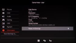 Nieaktywny FreeSync na monitorze Acer KG251QD z kartą graficzną RX 5600 XT