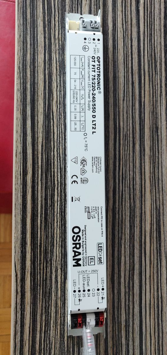 Czy zasilacz TCI MP 50/350 SLIM obsłuży połowę LED-ów w belce?