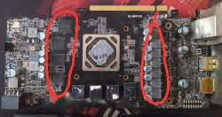 Grubość termopadów do GPU R9 380 podczas odnawiania. Czy zastosować więcej termopadów?