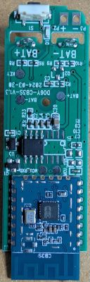 New Version of WiFi Door Sensor with CB3S Chip New version of WiFi door sensor with CB3S chip on the circuit board.