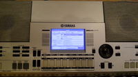 wyświetlacz LCD YAMAHA PSR S550 - tutorial wymiana.