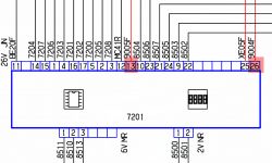 Peugeot 607 '01: Brak komunikacji z nawigacją, błąd wyświetlacza, zwarcie przycisku