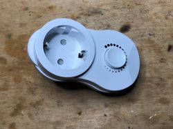 Prosty ściemniacz gniazdkowy - wnętrze i naprawa - Mumbi m-SD100