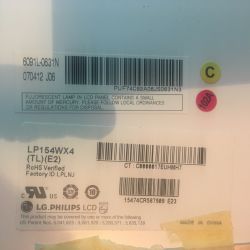 Samsung n-r540 - Nazwa i wymiana elementu obok matrycy
