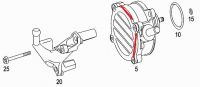 W204 Vacuum Pump Seal: Silicone Sealant Use, O-Rings Replacement & Lid Removal on Car