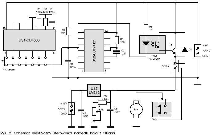 Jak odczytać oznaczenia: R1, TR1, C7, IC1 na schemacie elektronicznym?