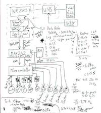 Deska rozdzielcza do symulatora na AVR