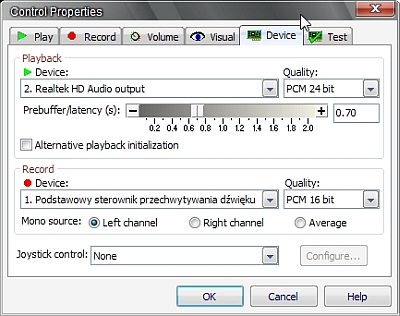 Nagrywanie dźwięku jest niemożliwe Realtek HD Audio