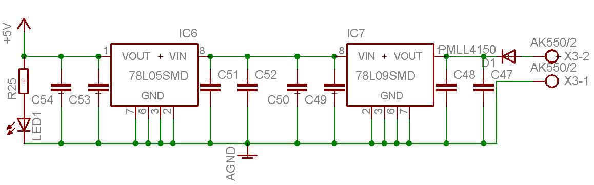 Lm78l05 схема включения