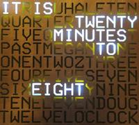 Oryginalny zegar słowny w technologii LED