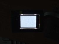 LCD od S65 sterowany przez ATmega16.
