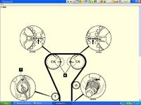 MAZA 626 2,0 16V 99r Schemat rozrządu