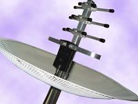 Antena do modemu z internetu mobilnego.