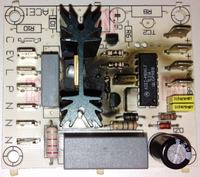 WC kompakt Star 30 - schemat płytki sterującej po przepięciu 400V