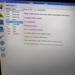 Focus MK2 brak wspomagania - Błąd B1342, znikło wspomaganie