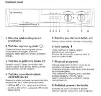elektrolux EW815F - na jakim programie grzeje wode w 70 stopni
