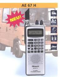 Albrecht AE67H VHF-UHF Scanner Manual GER