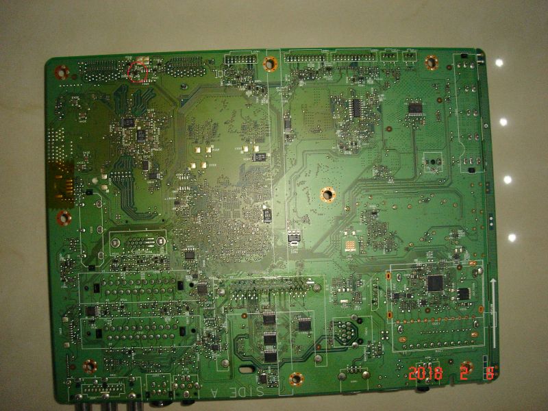 37PFL8404H/12 Philips nr płyty 31392885208 identyfikacja uszkodzonego elementu.