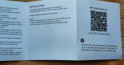 User Manual for WiFi Module QS-WIFI-ECC02 User manual of the WiFi module with QR code for the Tuya Smart app.