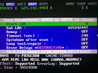 Brak możliwości formatowania Hitachi 320 GB HCC545032B9A300