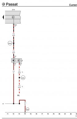 Passat B7 - kod 00526, problem ze światłami stop, przełącznik F, sygnał niewiarygodny