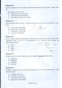 Arkusz egzaminu zawodowego; technik elektronik 2012