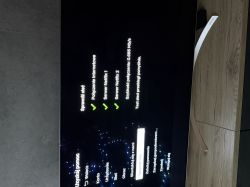 Ekran TV LG z wynikiem testu prędkości połączenia Netflix wynoszącym 0,685 Mb/s.