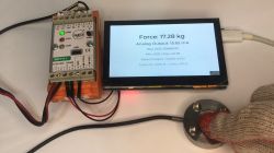 Praktyczna prezentacja WDT11 - wzmacniacz dla czujników siły - wyjście analogowe i Modbus RS485