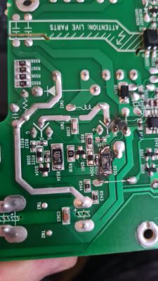 JBL BAR 3.1 Subwoofer No Power - Damaged Components on 40-N150SE-PWE1G Power Supply JBL BAR 3.1 Subwoofer No Power - Damaged Components on 40-N150SE-PWE1G Power Supply