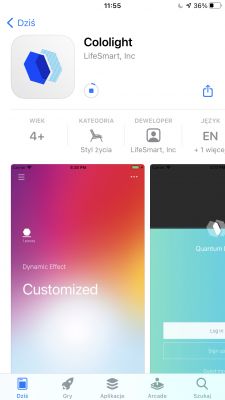 [ESP32+WS2812B] Modularna, rozbudowywalna lampka RGB LifeSmart Cololight Pro